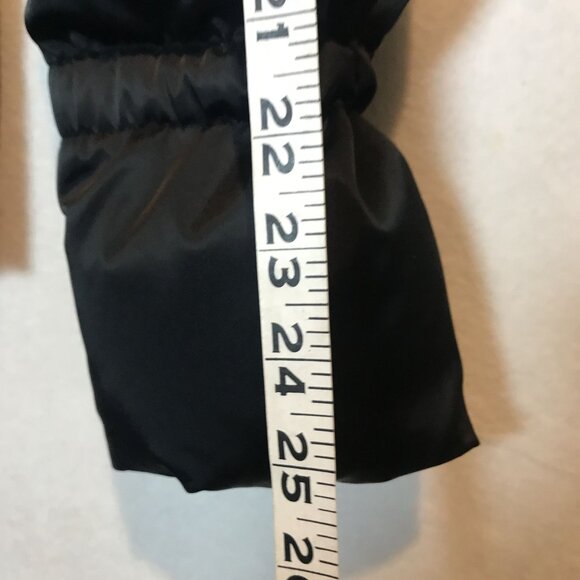 Andrew Marc Womens M Black Down Puffer Coat Stretch Jacket Short - Picture 8 of 13